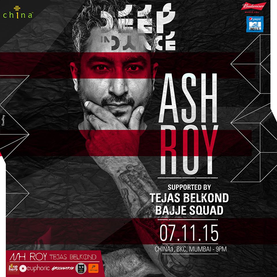 pepsimtvindies's tweet image. #DeepInDance presents tonight #AshRoy with #BajjeSquad and #TejasBelkond only at @China1_Restro, BKC, #Mumbai