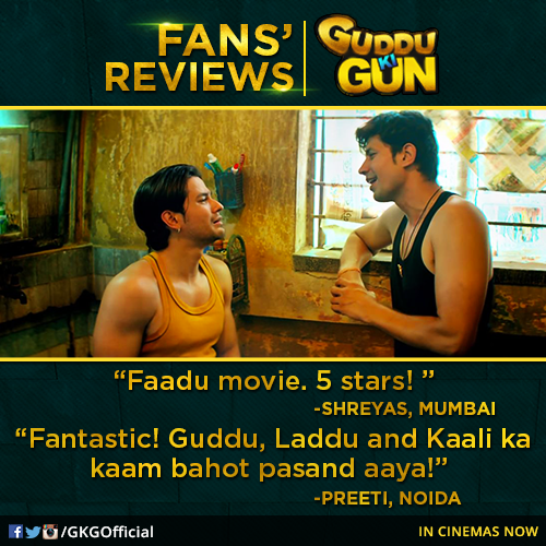 GKGOfficial's tweet photo. Pure India ka dil jeet liya Guddu ne! Have you watched #GudduKiGun yet? https://t.co/YPDU8v0xml https://t.co/6SGrTdTJuS