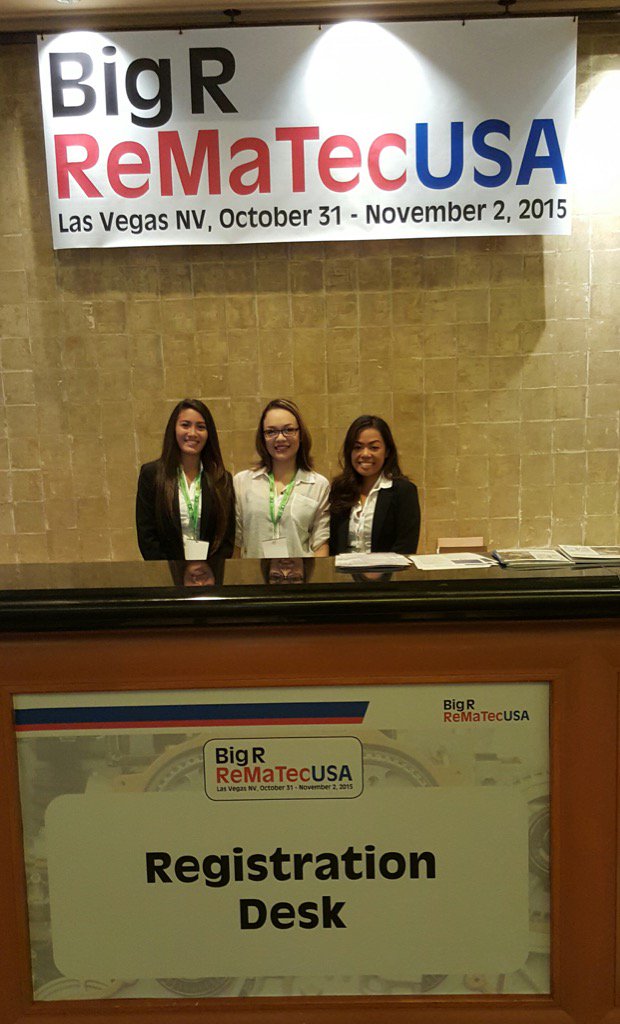 AuroraEventTeam's tweet photo. Thank you @AuroraEventTeam for an awesome job representing Big R ReMaTecUSA @RioVegas #eventprofslv https://t.co/x72sloteFW