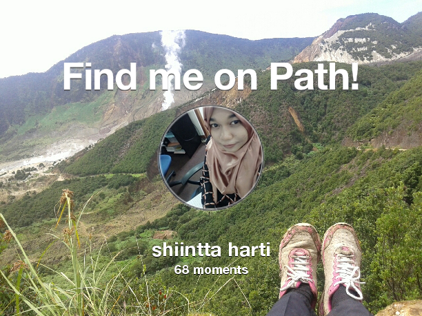 shiinta1706's tweet photo. I've shared 68 memories with my friends on #Path - see them now at https://t.co/vvsJzqSaeO! #thepersonalnetwork https://t.co/NMloq9Y8J0