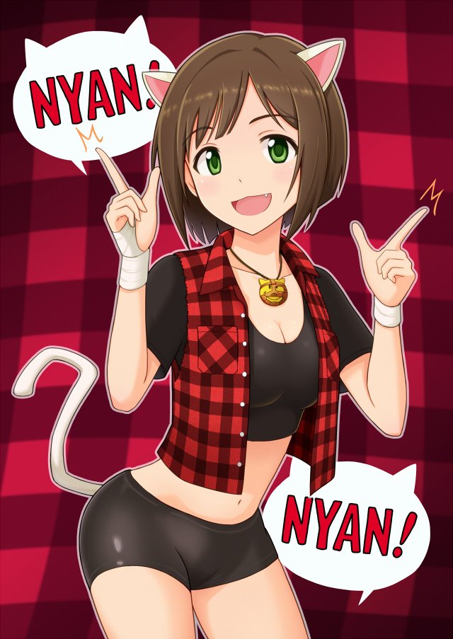 AnotherIdolBot's tweet photo. https://t.co/vdU7XMrsy4 #idolmaster #idolmaster_cinderella_girls #wwe #maekawa_miku #mick_foley https://t.co/gwQ8FqkBF9