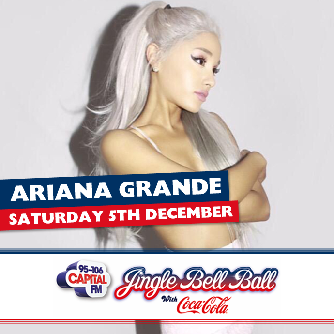 CapitalOfficial's tweet photo. Oh yeah! @ArianaGrande is coming to London for the #CapitalJBB baby! 👯 #ArianaAtCapitalJBB https://t.co/zCV9i1tnz3 https://t.co/98DlAiu0Ns