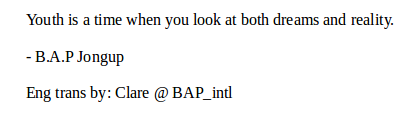 [TRANS] Jongup's Teaser Photo