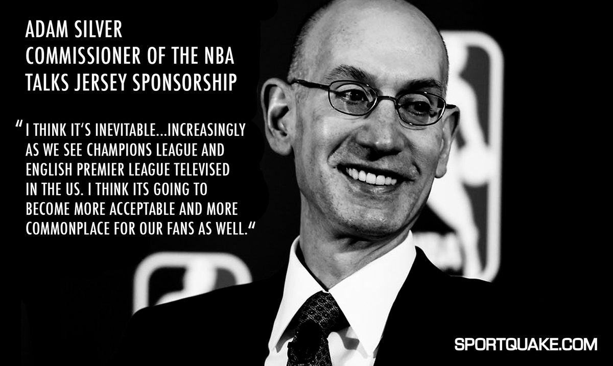 SportQuake's tweet photo. Is the commercial side of the @nba set to change forever? Read our #MidweekReport here https://t.co/HLedZnmF5z https://t.co/FHcFKT2ncm