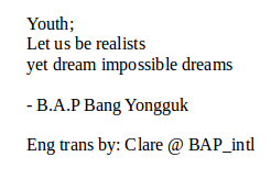 [TRANS] Yongguk's Teaser Photo