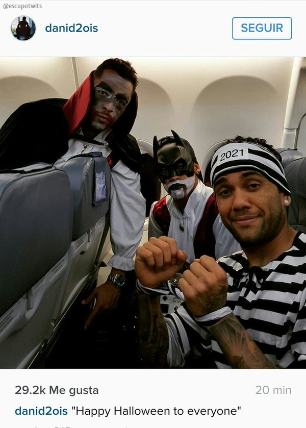 Precioso homenaje en Instagram de Dani Alves a sus compañeros Messi y Mascherano. ¡Grande!