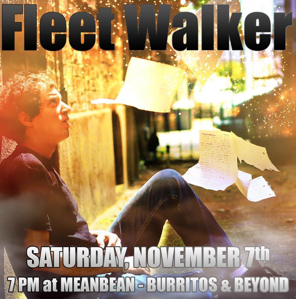 MeanbeanNJ's tweet photo. This Saturday at 7 PM,  live music by Fleet Walker, playing original songs as well as covers. https://t.co/nScRehqxdP