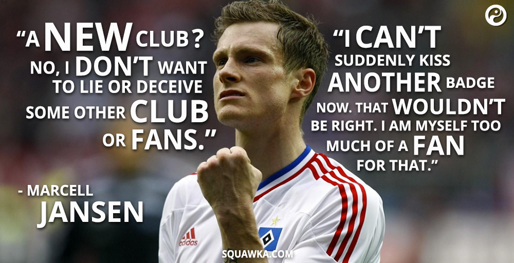 Happy 30th birthday to Marcell Jansen. He retired aged just 29, stating he couldn\t play for a club other than 