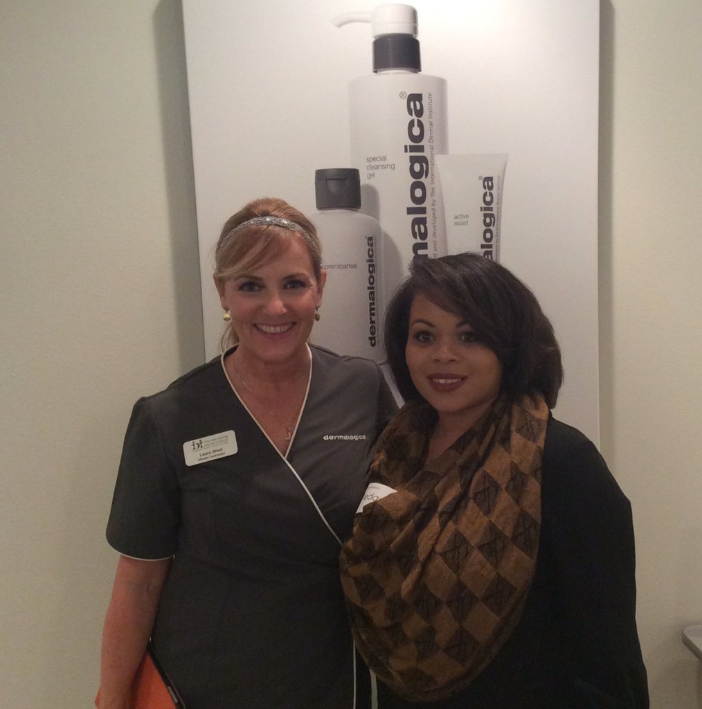 FredaSkinStudio's tweet photo. Charcoal Rescue Masque launch at IDI Vienna with @laawest. Coming soon to #fredaskinstudio. #dermalogicaexpert https://t.co/JkCmeXRKXo