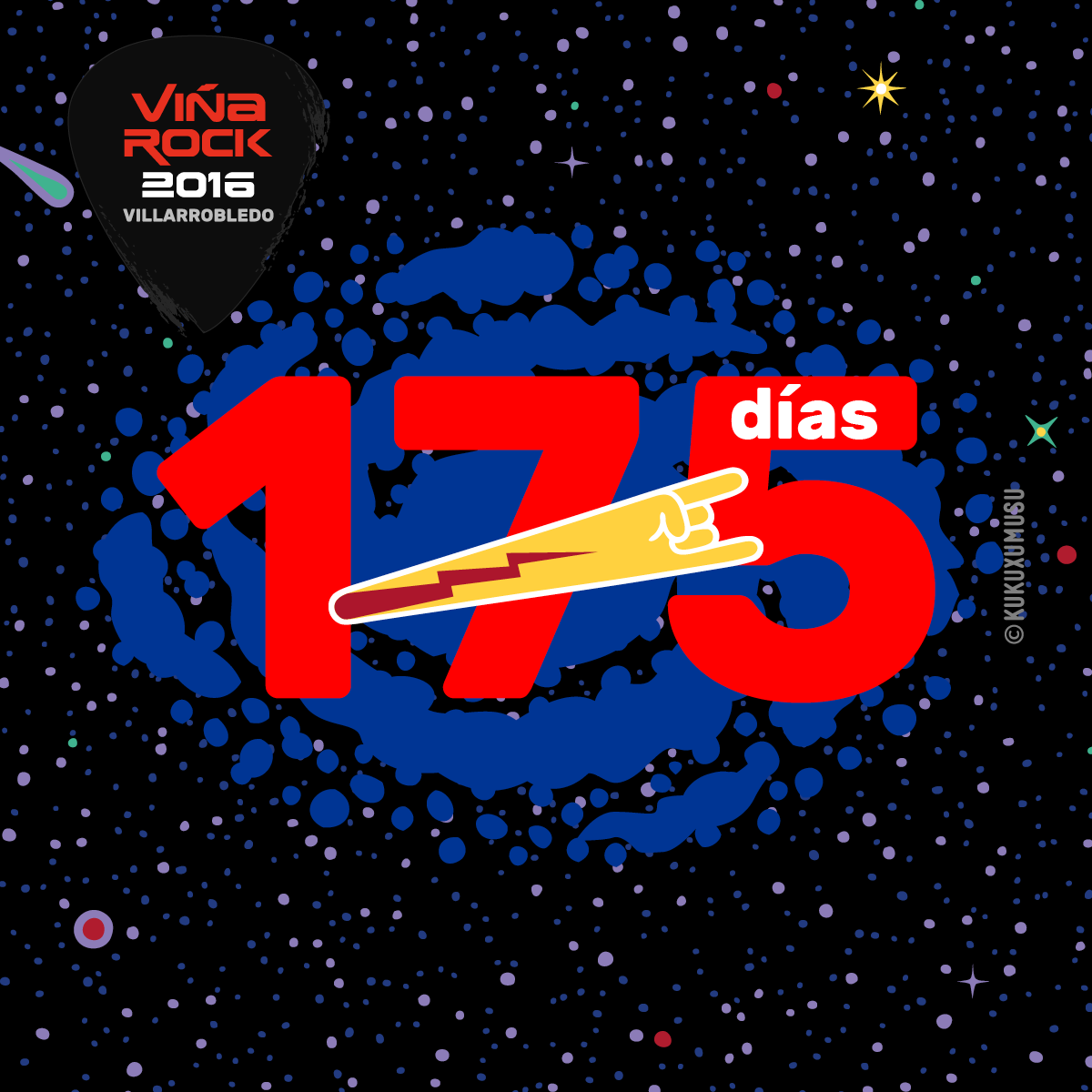 VinaRockOficial's tweet photo. 1 7 5 D Í A S #viñarockeros!
https://t.co/qZZ0CeSaze https://t.co/MMf1Jw5pTu
