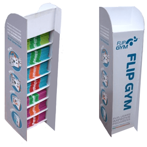 FlipGym's tweet photo. Want to stock exercise cards in your Gym or Health Club? Our Flip Gym Tower may be for you https://t.co/TizNBOzu6i https://t.co/cdB8W0Dvk5