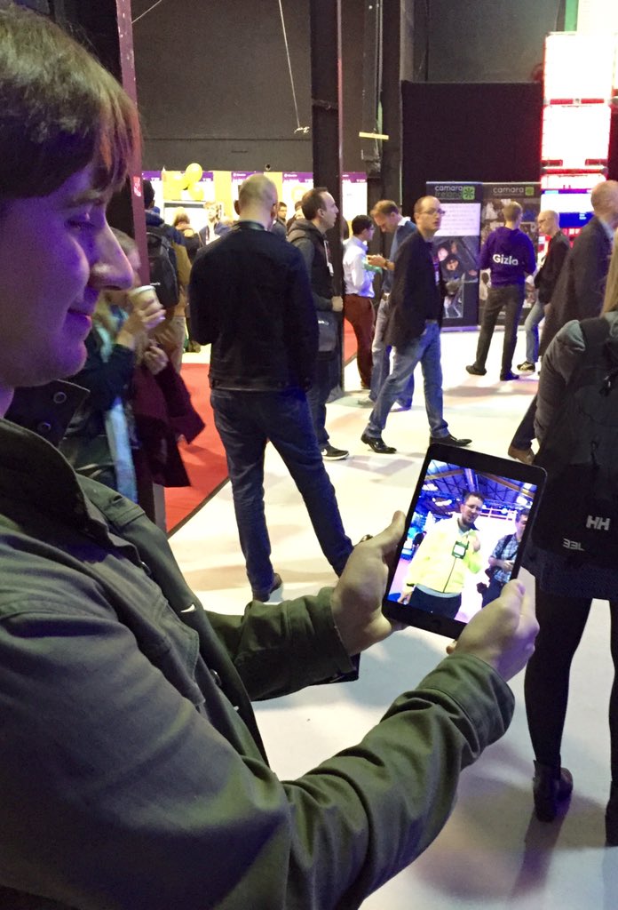 eddycarroll's tweet photo. Watch for @DoubleRobotics's @nickrbrewer in #villagegreen, #telepresent and actually present! Only $2500 #websummit https://t.co/zzcJ3DFr1G