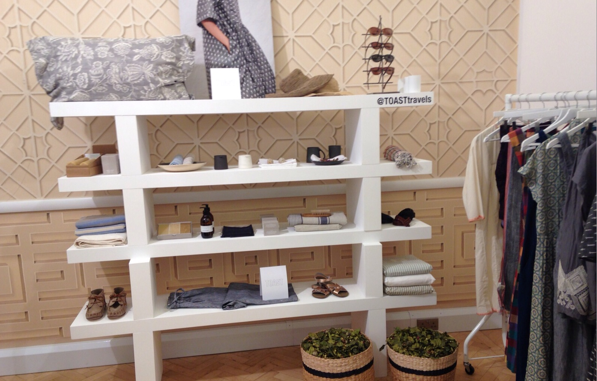 TOASTclothing's tweet photo. A Small Preview | The @TOASTtravels stand at @ModusPR #MODUSSS16 press day. https://t.co/50o7ysNM7H
