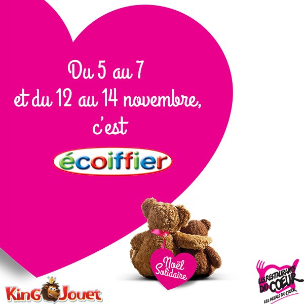 JouetsEcoiffier's tweet photo. #noelsolidaire #kingjouet #ecoiffier https://t.co/JK74IkUgAx https://t.co/K9yglN2GY4