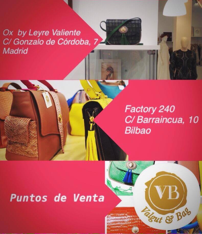 ValgutandBag's tweet photo. Puntos de venta de @ValgutandBag #OXbyLeyreValiente #Factory240 #Madrid #Bilbao https://t.co/WjQrOVNU4A https://t.co/yq86he5SZN