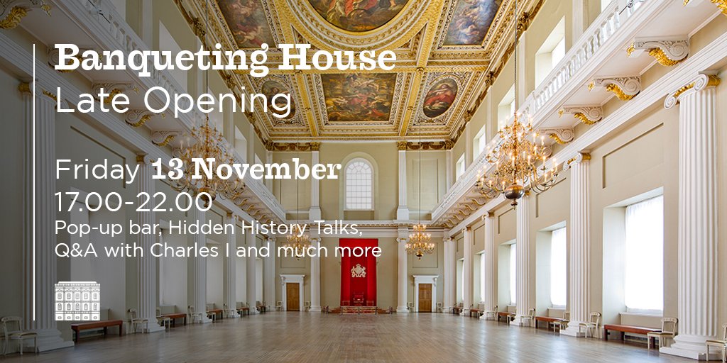 HRP_palaces's tweet photo. For one night only visit the Banqueting House after dark for an evening of activities https://t.co/n51rMCHVZX https://t.co/uFRfxMlzhW