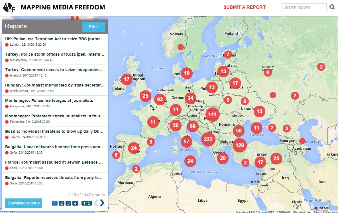 DigitalEU's tweet photo. We're mapping #PressFreedom in Europe & beyond. Help us & report censorship https://t.co/oYiOJ3twf6 #SpeakUp3 https://t.co/DkVhRY0WMb