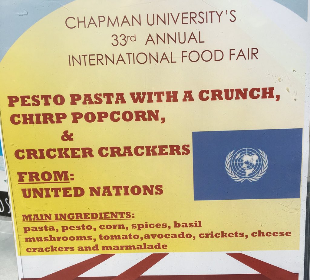 GoldenMetugi's tweet photo. 10 lbs of pasta, 8 bags of popcorn, 7 bags of @TheRealCrickers and 1 lbs crickets from @BigCricketFarms ALL GONE! https://t.co/XBKjNj6Hsb