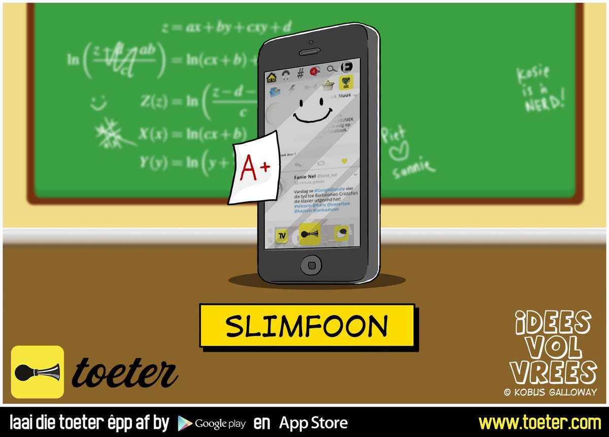 IdeesVolVrees's tweet image. Nuwe IVV opgelaai vir ons vriende by @toeterSA​.
Die wêreld se eerste Afrikaanse sosiale mediaplatform.