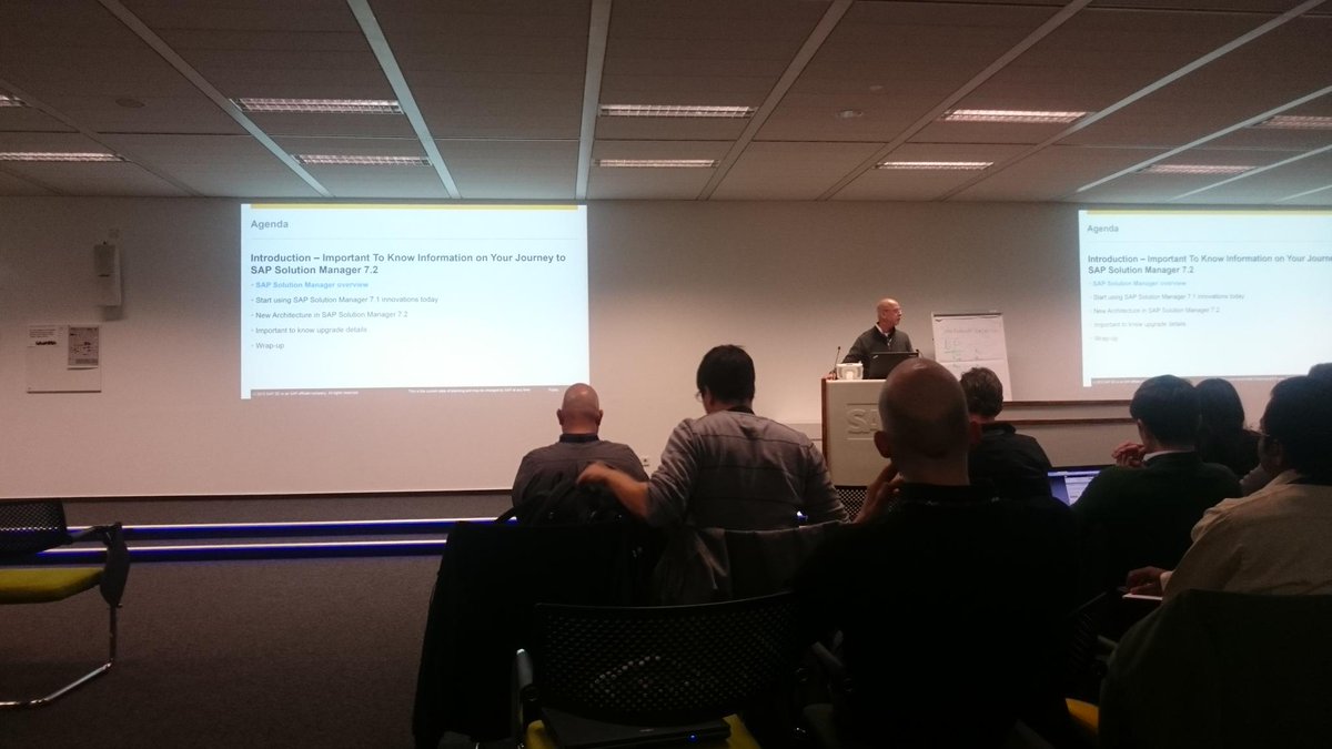 AVarjonen's tweet photo. Jump-start morning with Mr. Krakowski and journey towards #Solman72 continues #sapsoled2015 https://t.co/yDCul66T2g