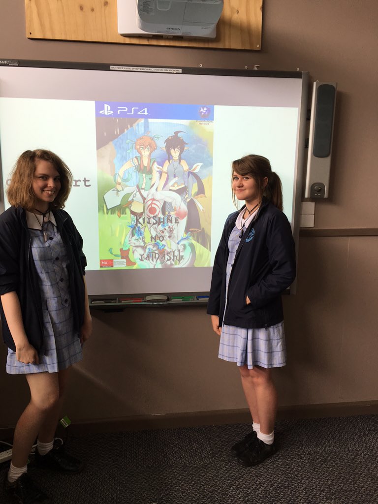 SandyMorton1's tweet photo. These girls blew my mind today with their Video Gaming major project @gregmiller68 https://t.co/xnHEVi2GZA