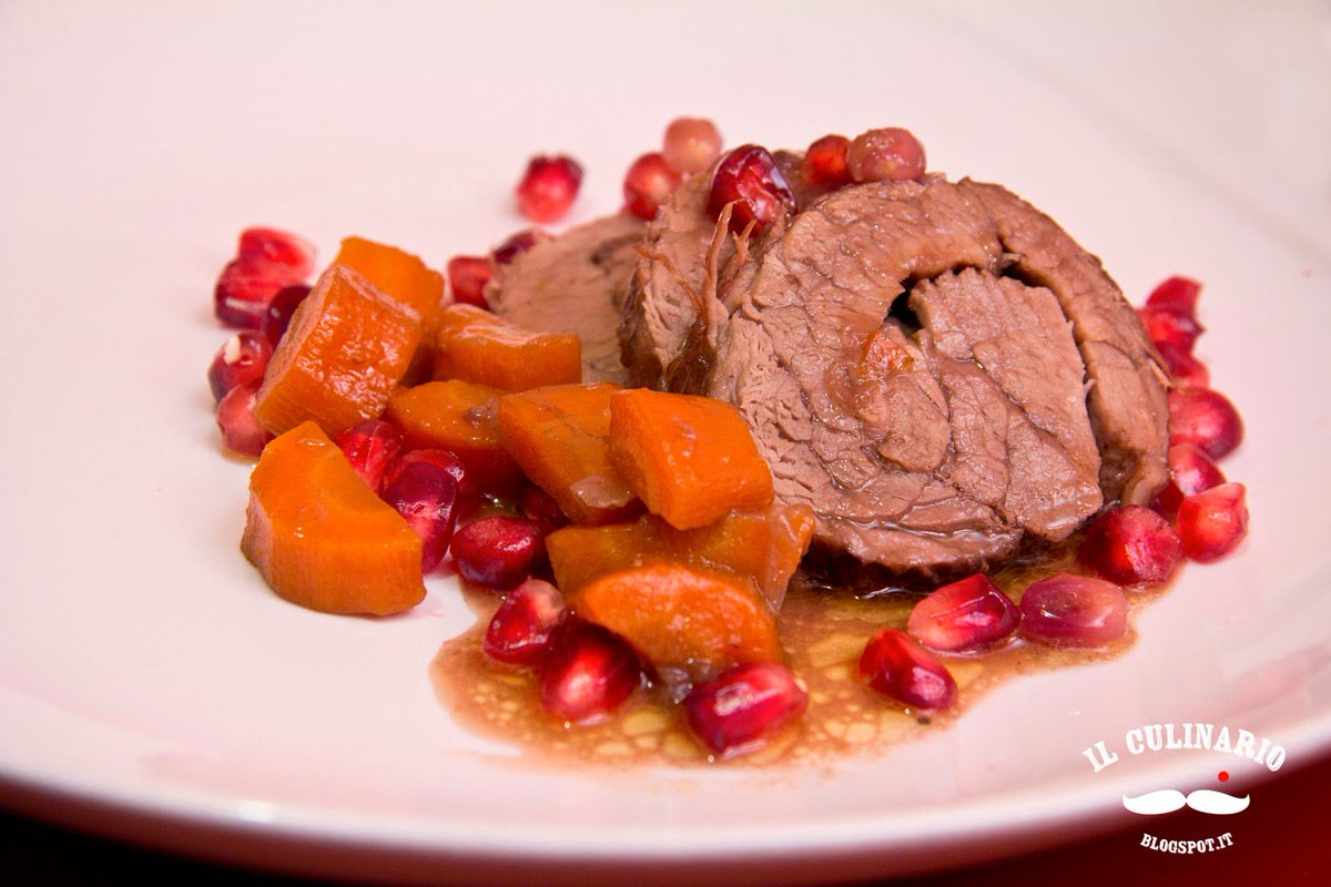#Arrosto alla #melagrana: buonissimo e facilissimo. Avanti non fate i pigri, proviamoci: goo.gl/2EZgmZ