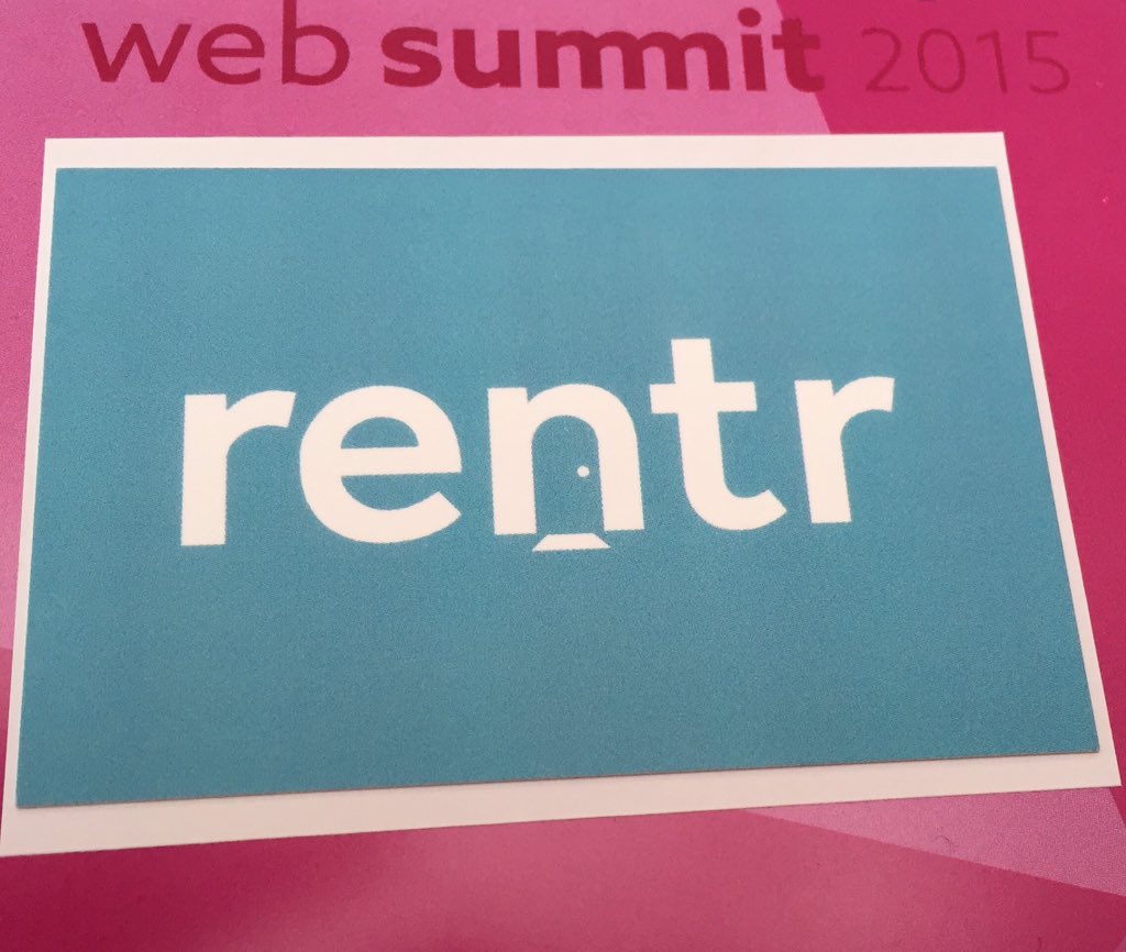 kamma_data's tweet photo. Rentr is super excited to be here this morning #websummit 2015 https://t.co/47IMZNMFal