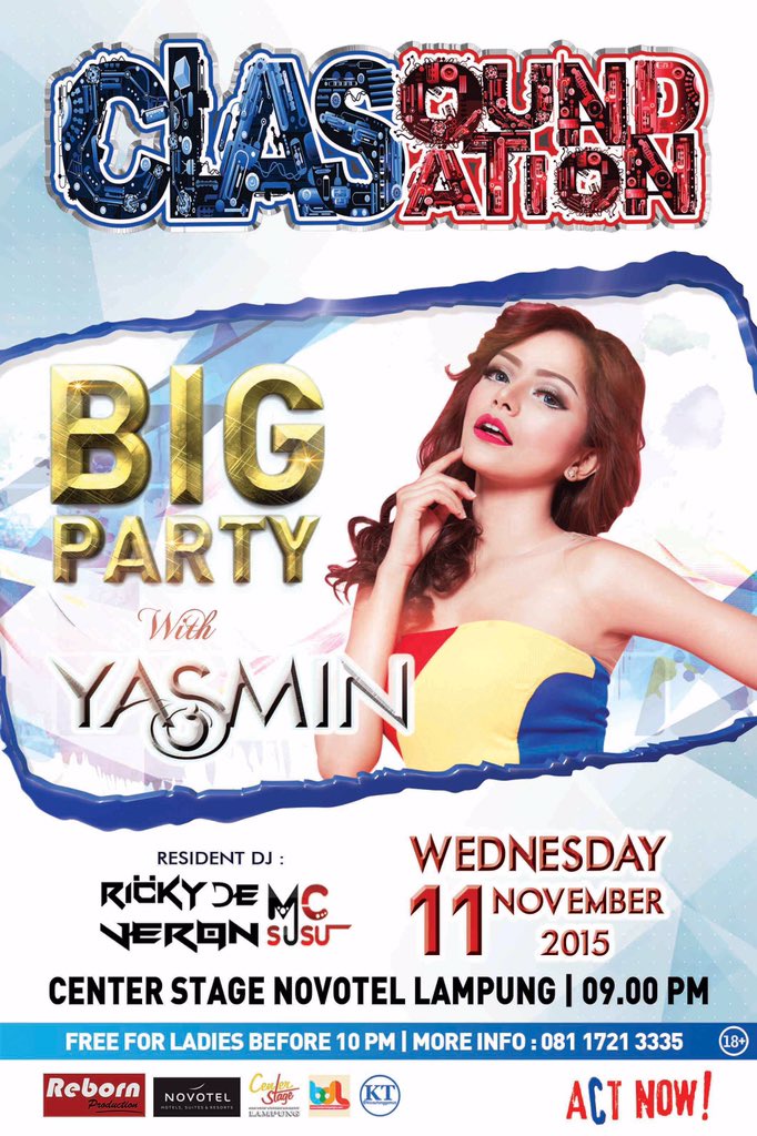 aka_fattur's tweet photo. Cc @RedsVendetta RT @RebornProductio BIG PARTY wit @DJ_Yasmin RABU 11 NOV @centerstagelmpg support https://t.co/Pi7kz0KZ7Z