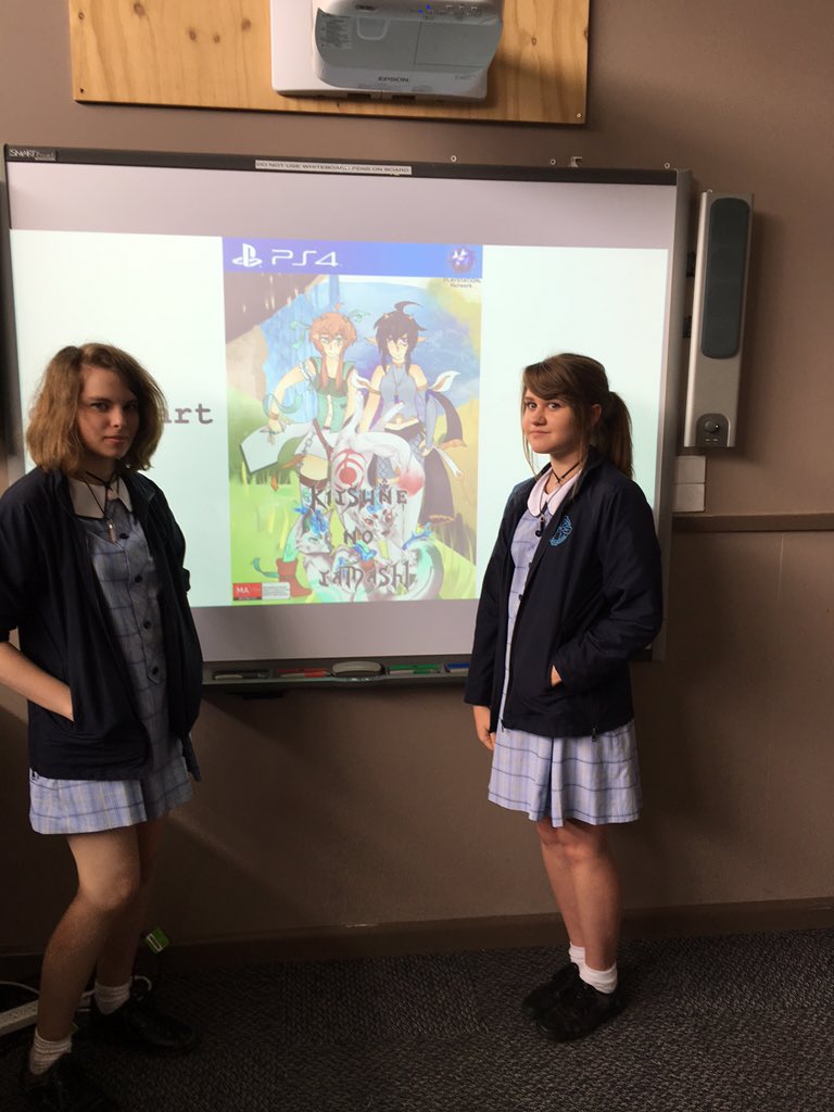 SandyMorton1's tweet photo. Major projects in Video Gaming are being presented this week. Passionate work from my students @MaterDeiWagga https://t.co/U5KsiRplTV
