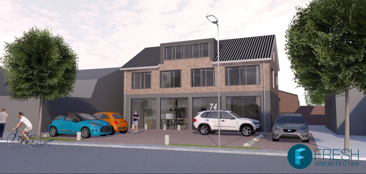 FreshArchitects's tweet photo. Naast complete ontwerpen maken we ook #3D visualisaties voor oa makelaars en projectontw. voor hun verkoopfolder https://t.co/BmWZ8ERHap