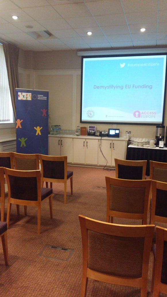 EU4Citizens's tweet photo. Do you wish to learn more about #eufunding?Our #event series #demystifies it!All set here @HarbourGalway #galway https://t.co/361m4tpz1J