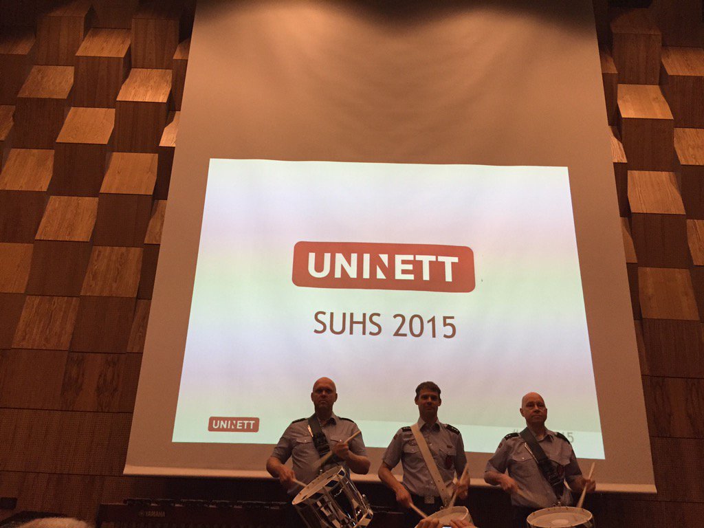 Larsfu's tweet image. Hardtslående åpning på #suhs2015