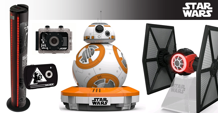 Non perdere la nostra collezione #StarWars! Altoparlanti, fotocamere e persino #droidi goo.gl/53ApQ8