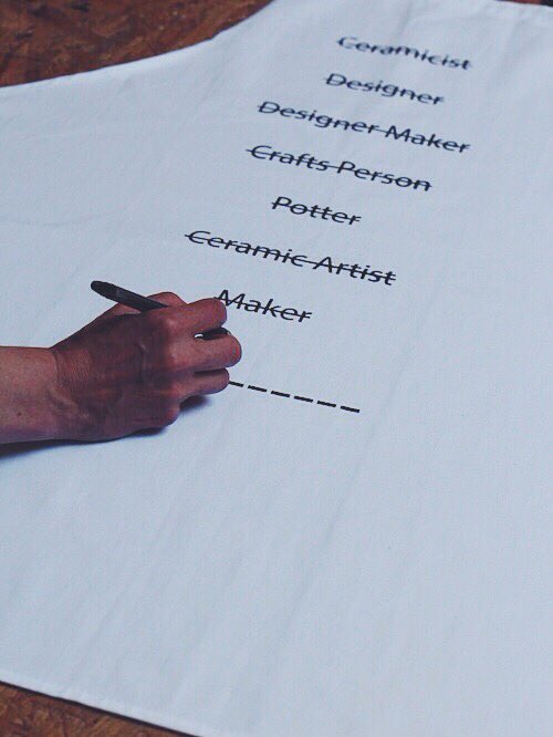 maywildstudio's tweet photo. Good Morning. The winner of our #SystemsofProduction Apron giveaway is @patriciavolk Congratulations : ) https://t.co/JPWVWAt2Xi