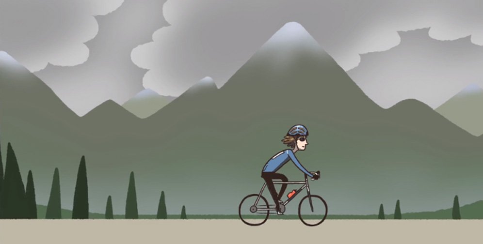 BicyclingMag's tweet photo. How one century ride inspired an animated film: https://t.co/y7tqMdcj1l https://t.co/wg26OD4j34