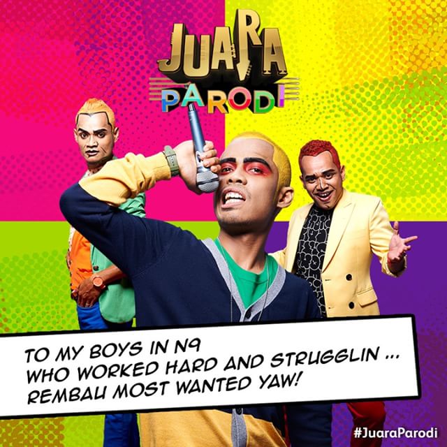 juaraparodi's tweet photo. JUARA PARODI, bermula Jumaat ini, 10 malam di Astro Warna dan Mustika HD. Berani? Retweet satu kali! #JuaraParodi https://t.co/zFAQVDI8Id