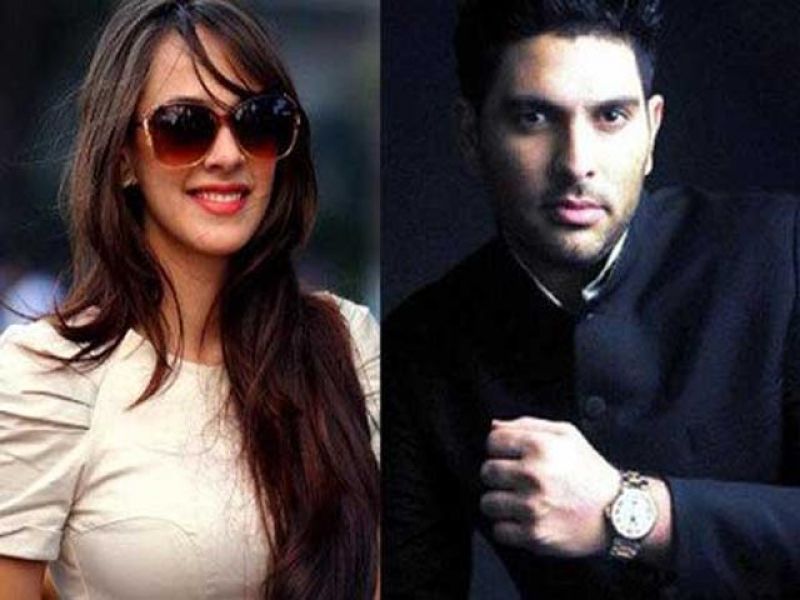 TeamGuiltyBytes's tweet photo. Another #Cricketer getting #Hitched. @YUVSTRONG12 all set to marry @hazelkeech!! Read https://t.co/5N3KCbAhFn https://t.co/l5ciJF4f2V