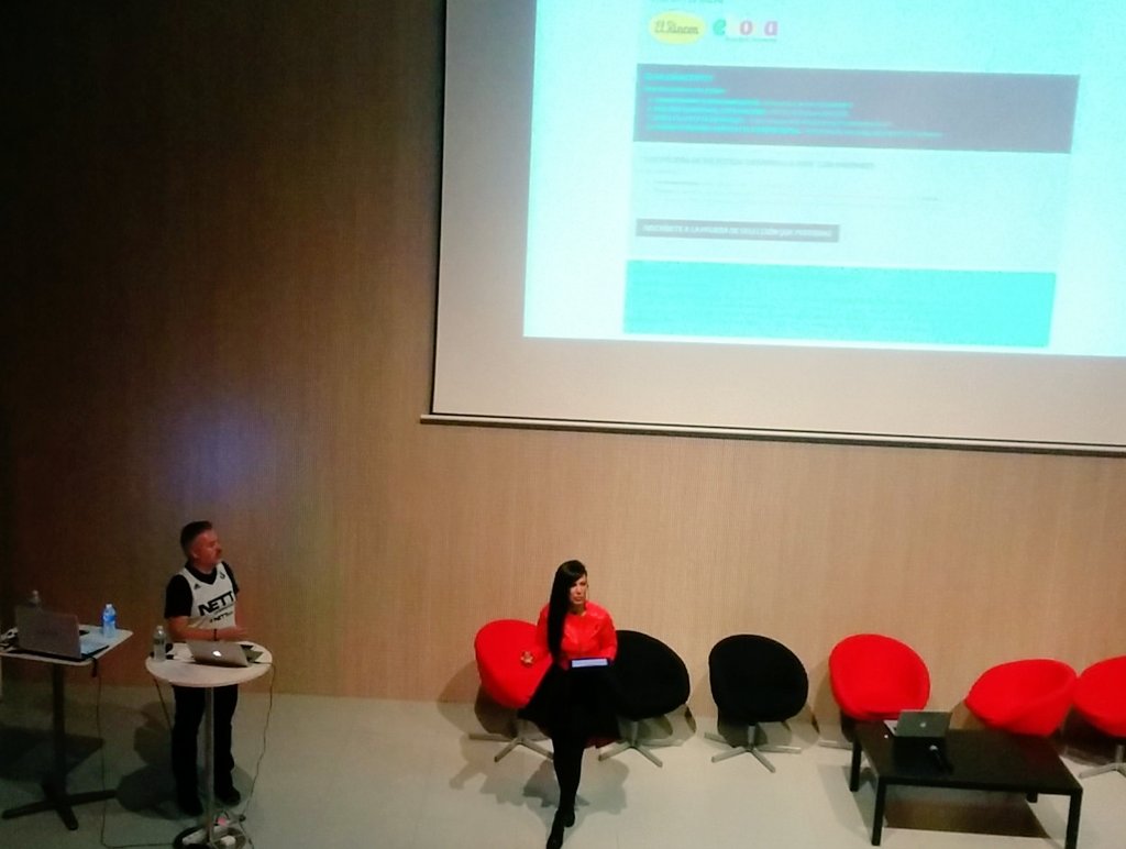 NettDigital's tweet photo. @MyriamCarrel y su sueño #TALENTic https://t.co/nL7ueqhX7j red social para #talentosdigitaled https://t.co/JWUKvXeErj