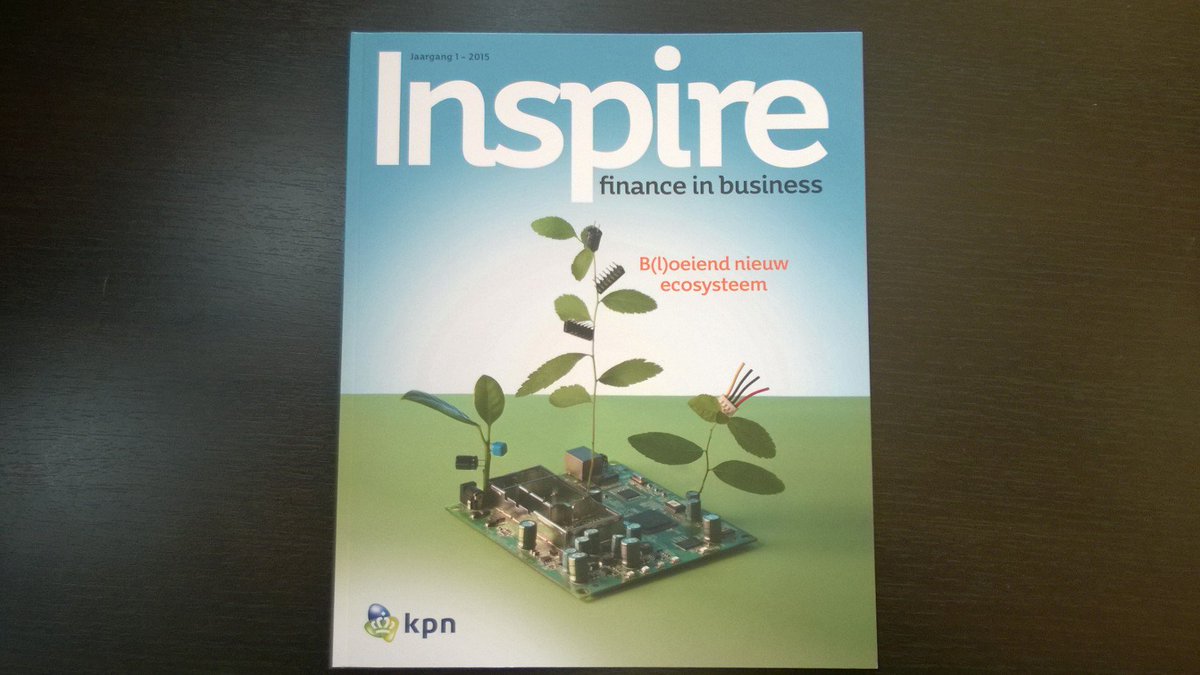 #KPN launched ‘Inspire’ magazine on Industry Forum Banking &amp; Finance bit.ly/1WvCBGy #Managementevents