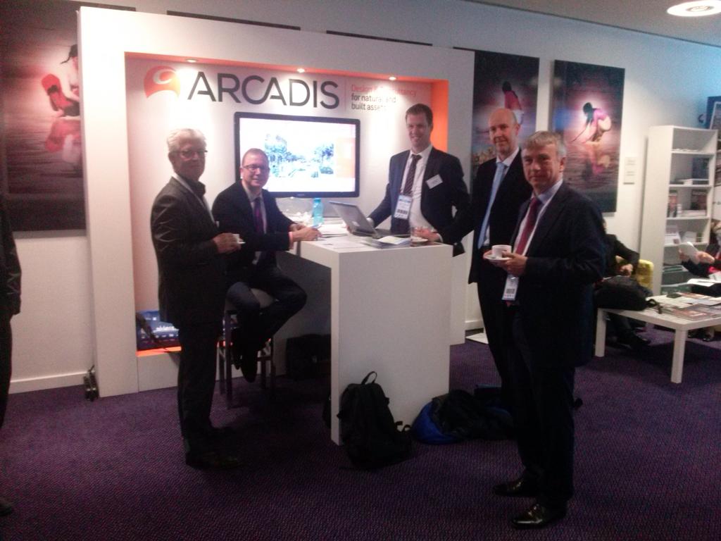 DvRaalten's tweet photo. Cool! Nice booth #Arcadis at @AmsterdamIWW: come and visit us! @JBattenBUC @DRaalten @dvanhogendorp, Piet Dircke https://t.co/soaXbt8sft