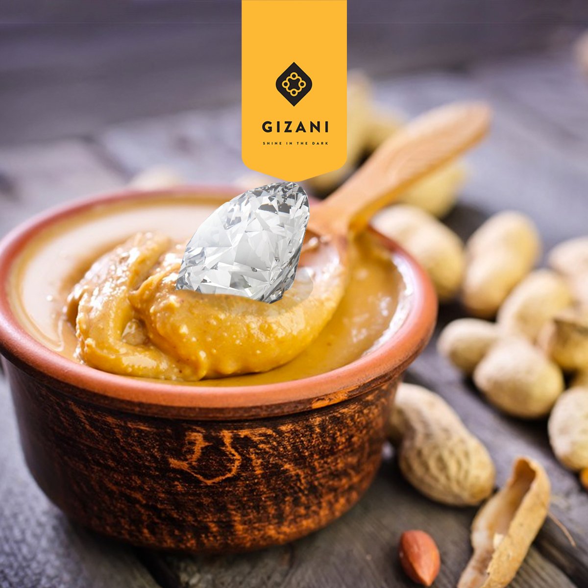 GizaniDitd's tweet photo. Did you know scientists can turn peanut butter into diamonds? Science doesn't seem so bad now. #diamondsare4ever https://t.co/KOg3HoPIqg