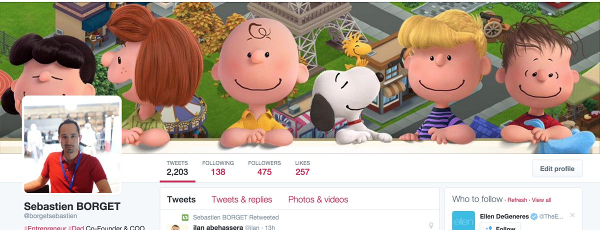 borgetsebastien's tweet photo. New Twitter Profile banner, with all our @Snoopy friends from the gang. #PeanutsMovie and #PeanutsGame coming soon https://t.co/RtUVaoWbo6