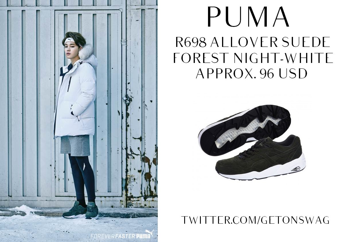 Puma r698 allover suede cheap