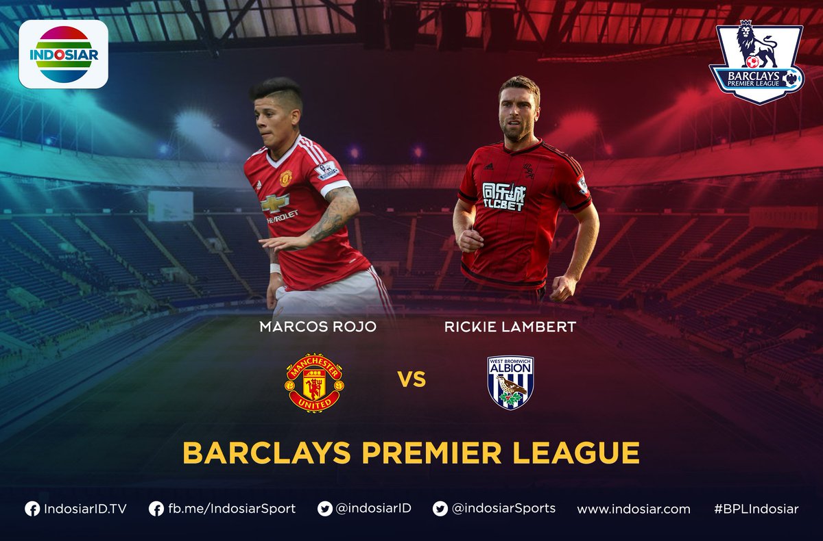 Indosiar's tweet photo. Nantikan pertandingan #BPLIndosiar Manchester United vs West Bromwich Albion, 7 November pkl 21.30 WIB https://t.co/8jOtkGjwDy