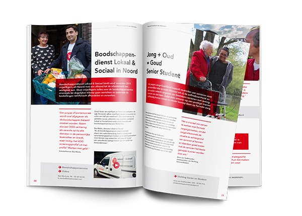 Magazine ontworpen voor #GemeenteAmsterdam Blader 'm door op: bit.ly/1QbiiJd #graphicdesign #hoehetookkan
