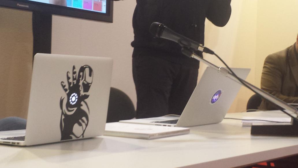 DigitalicMag's tweet image. L&apos;altro lato del convegno #DigiIOT @plumfake @leeander @franciungaro @framarin