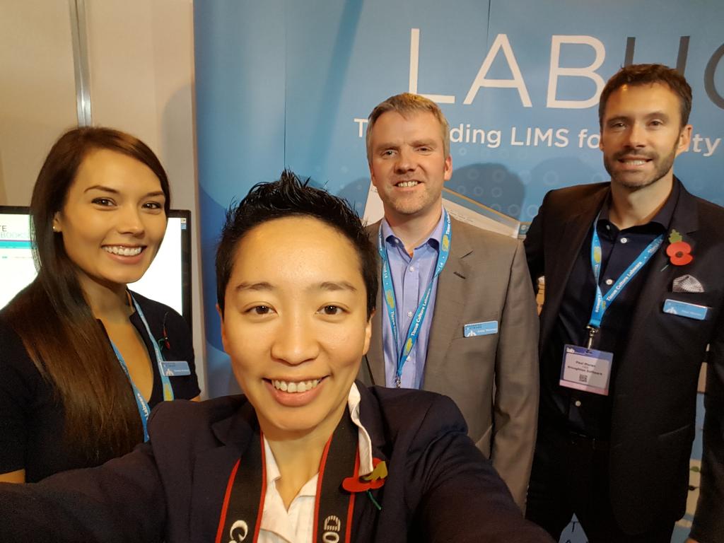 teoptnelis's tweet photo. At @LABINNOVATIONS this a.m. in Birmingham, UK, currently visiting Stand H9 Broughton Software! @LabHQLIMS #Labx2015 https://t.co/vf8icBZDcW