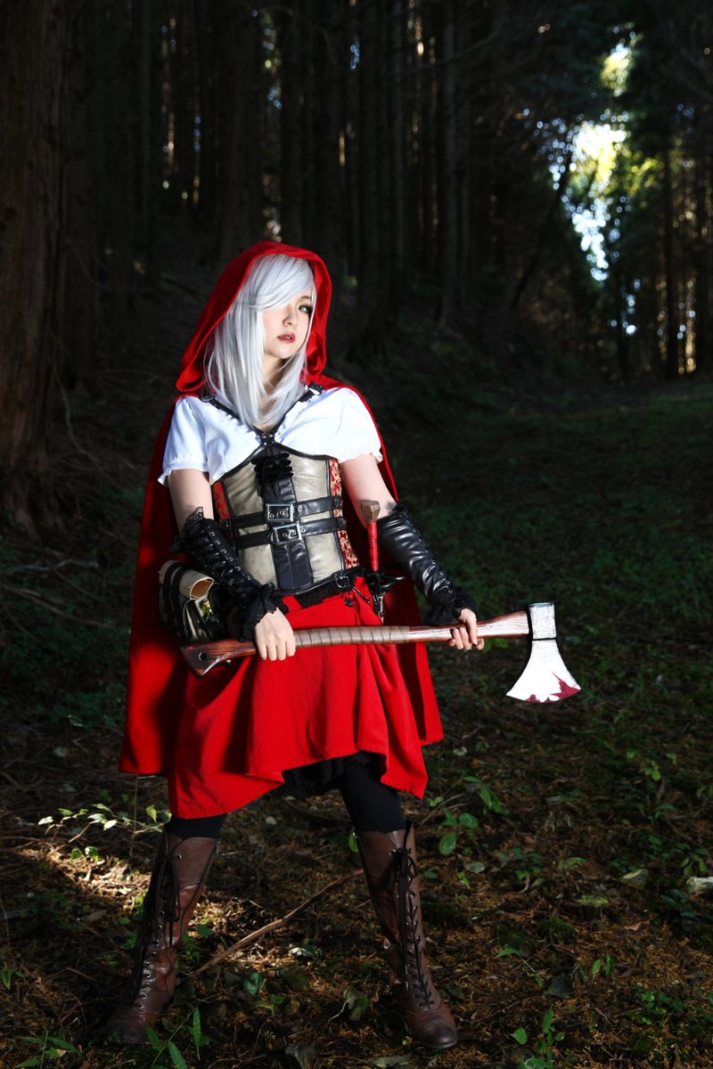 00_yazuki's tweet photo. Woolfe - The Red Hood Diaries
赤ずきん
photo:たけさん@take559 
#コスプレ
#Woolfe https://t.co/iE7OzefXN5
