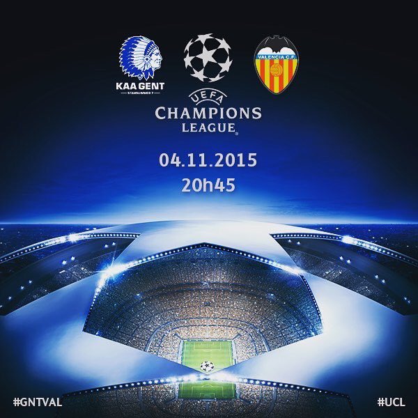 apavcf's tweet photo. #VCFgent | Vuelve la #ChampionsLeague !!! https://t.co/LU2NpUAsPU