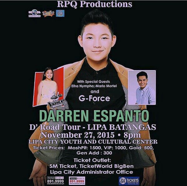 sugkalers's tweet photo. November 27,2015
Darren Espanto
#DRoadTourBatangas https://t.co/Ywm2GSiaPx